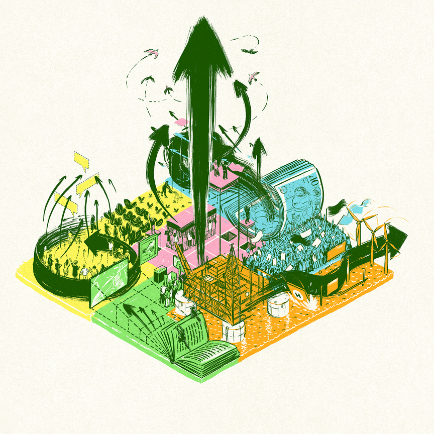 The main illustration